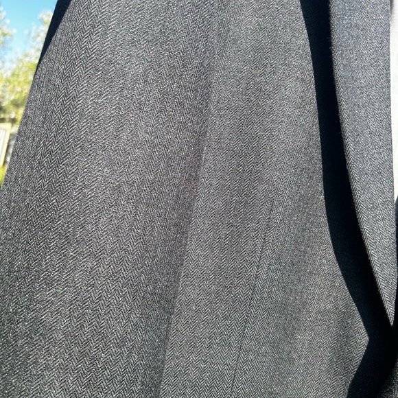 MENS 44L CHARCOAL GRAY LORD & TAYLOR NAUTICA SUIT JACKET SPORT COAT BLAZER - Picture 7 of 9